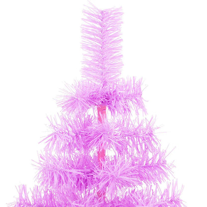 LAVENDER TINSEL CHRISTMAS TREE