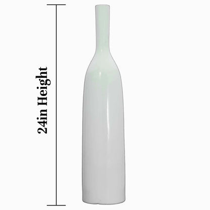 LONG NECK CERAMIC VASE