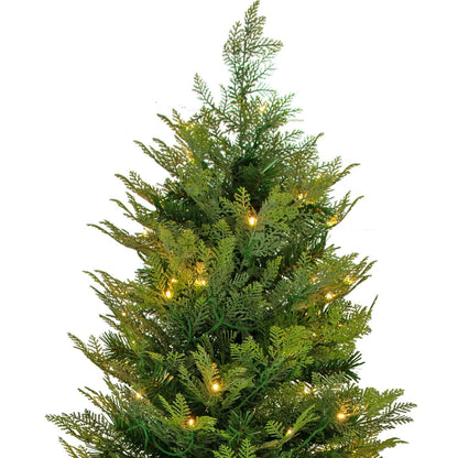 LUXE CHRISTMAS PRE-LIT LEYLAND CYPRESS TREE