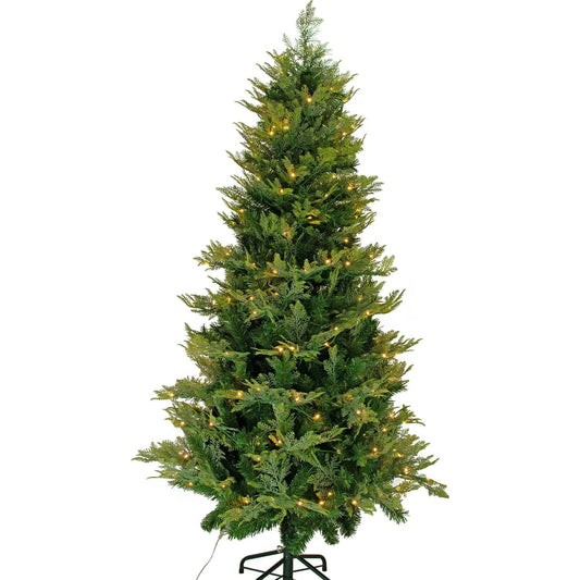 LUXE CHRISTMAS PRE-LIT LEYLAND CYPRESS TREE