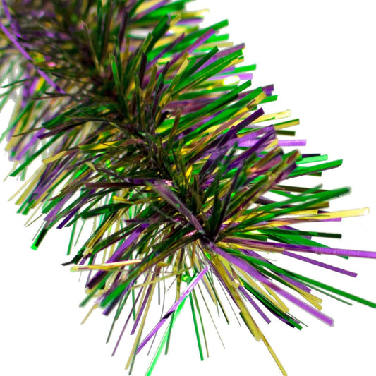 MARDI GRAS TINSEL GARLAND
