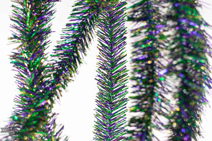 MARDI GRAS TINSEL GARLAND