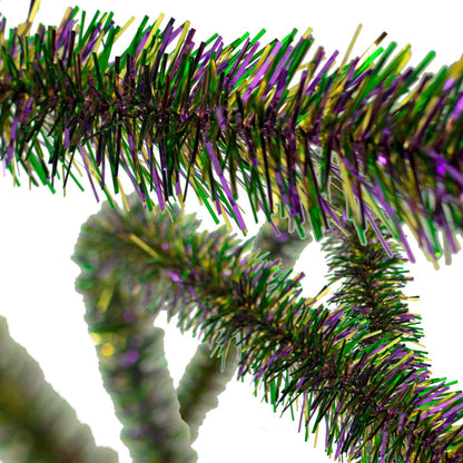 MARDI GRAS TINSEL GARLAND