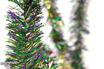 MARDI GRAS TINSEL GARLAND