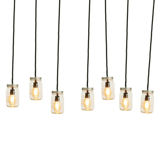 MASON JAR PENDANT LIGHTS