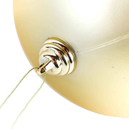 MATTE GOLD BALL ORNAMENTS