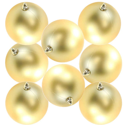 MATTE GOLD BALL ORNAMENTS