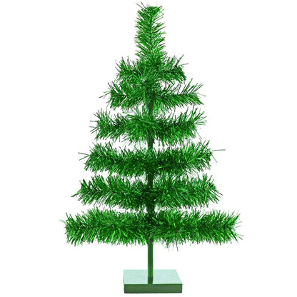 METALLIC GREEN CHRISTMAS TREE