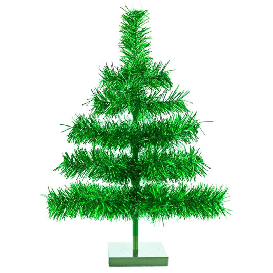 METALLIC GREEN CHRISTMAS TREE