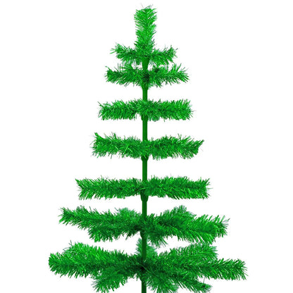 METALLIC GREEN CHRISTMAS TREE