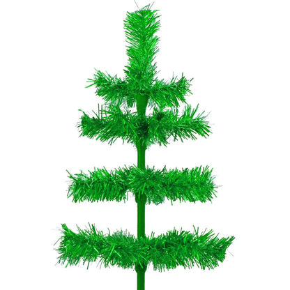 METALLIC GREEN CHRISTMAS TREE