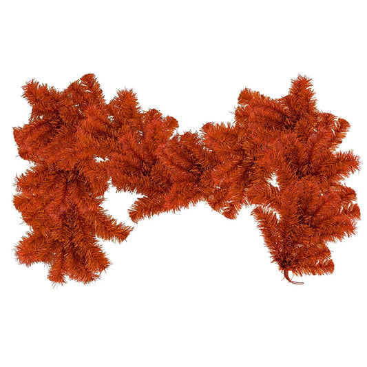 METALLIC ORANGE GARLAND
