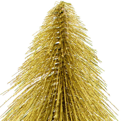 MINI GOLD BOTTLEBRUSH CHRISTMAS TREE