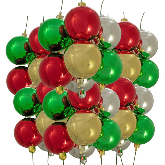MULTI-COLOR BALL ORNAMENTS BUNDLE