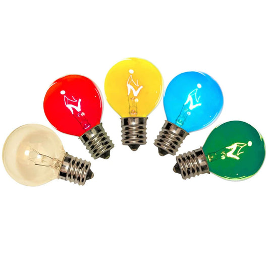 MULTI-COLOR G40 LIGHT BULBS