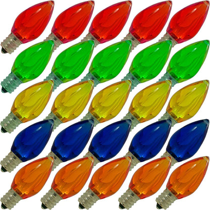 MULTI-COLOR LED LIGHT BULBS