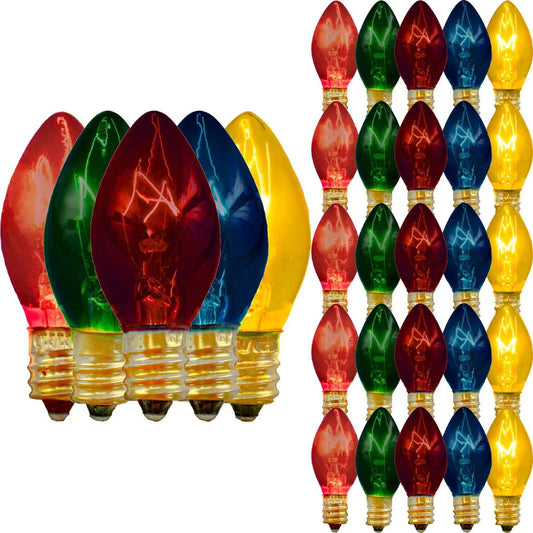 MULTI-COLOR LIGHT BULBS