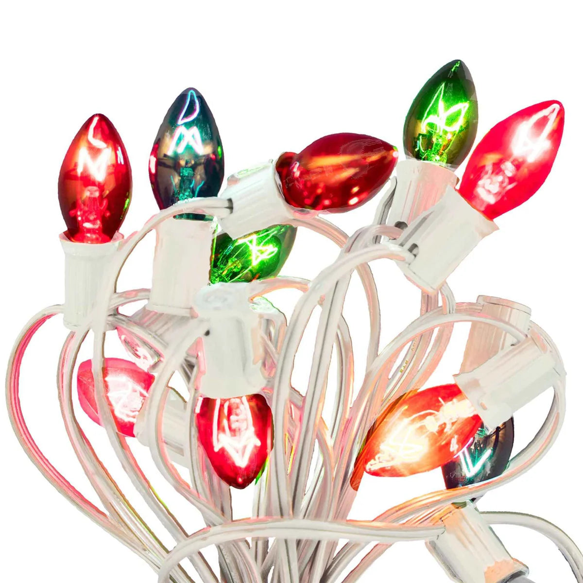 MULTI-COLOR LIGHT BULBS WITH PINK