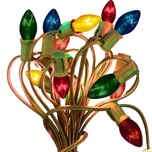 MULTI-COLOR OUTDOOR PATIO STRING LIGHTS