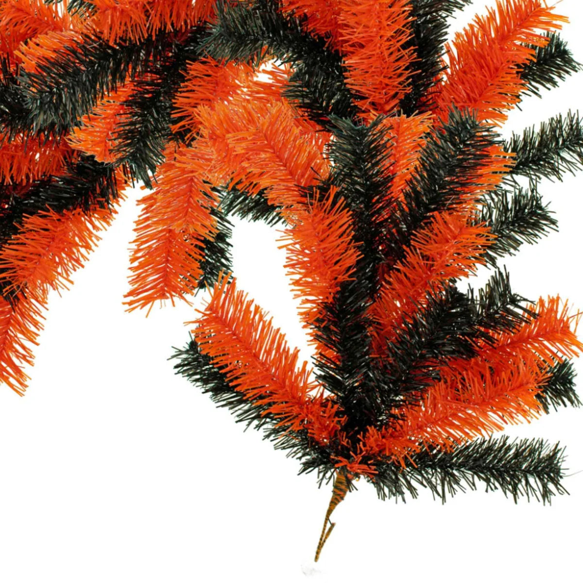 ORANGE & BLACK HALLOWEEN GARLAND