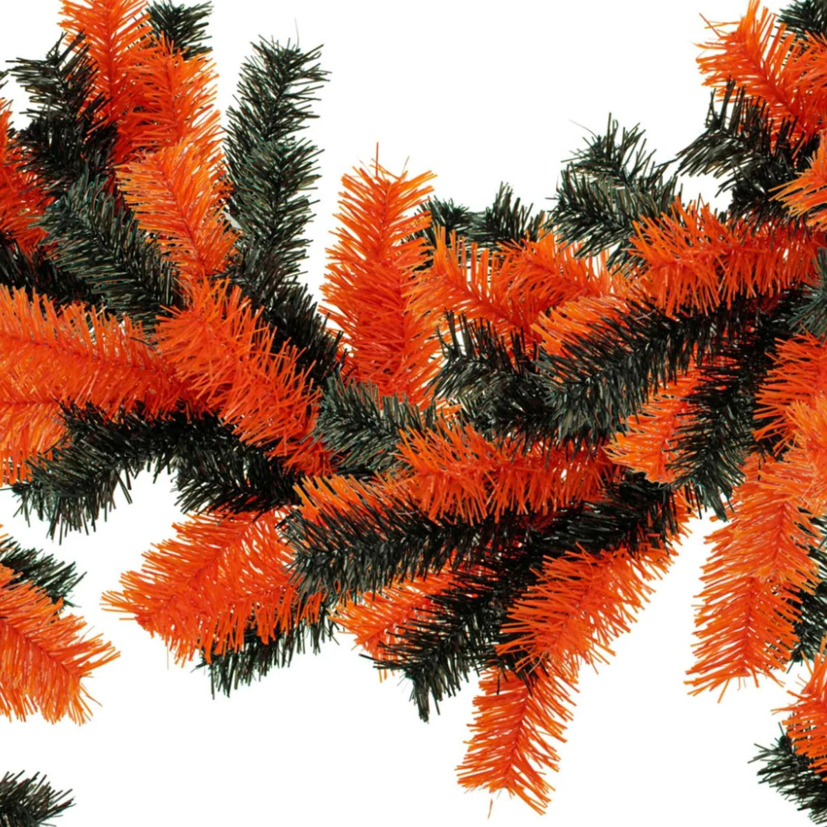 ORANGE & BLACK HALLOWEEN GARLAND