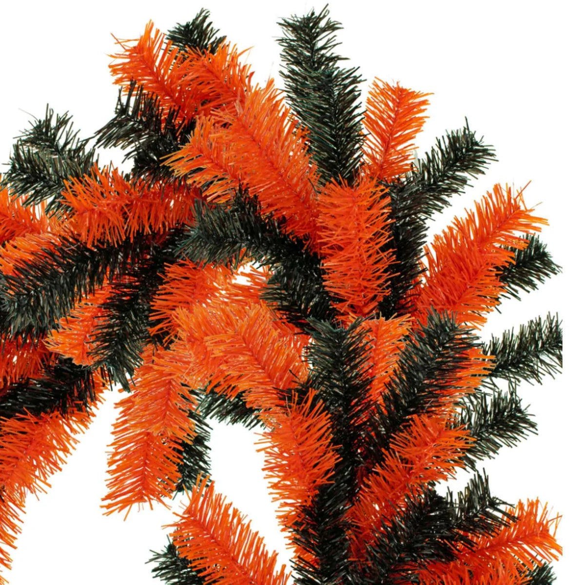 ORANGE & BLACK HALLOWEEN GARLAND