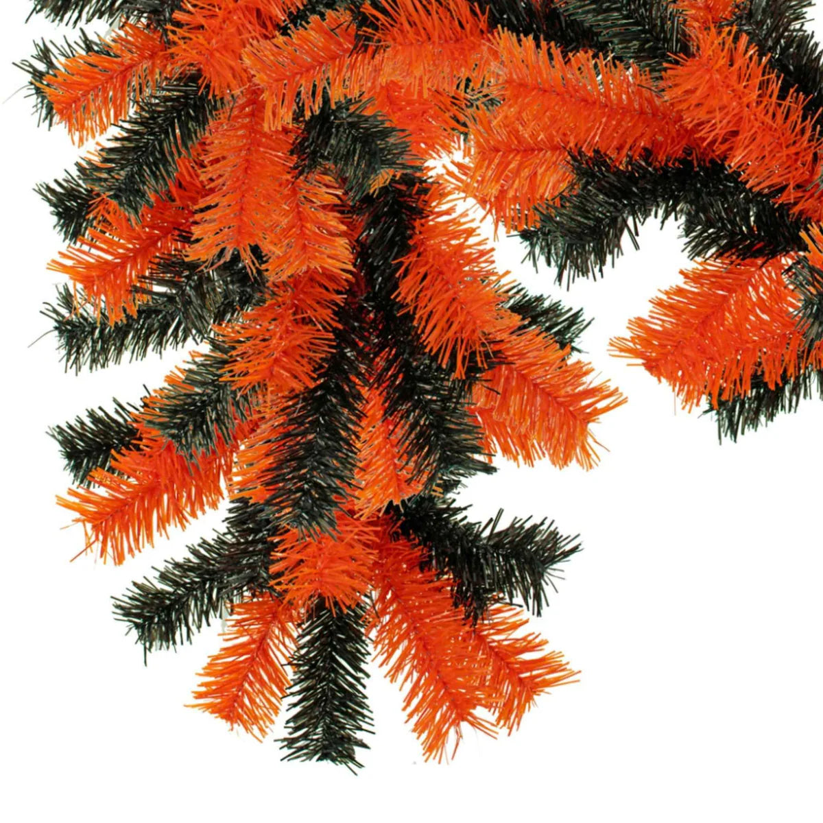 ORANGE & BLACK HALLOWEEN GARLAND