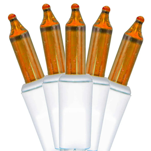 ORANGE CHRISTMAS LIGHTS