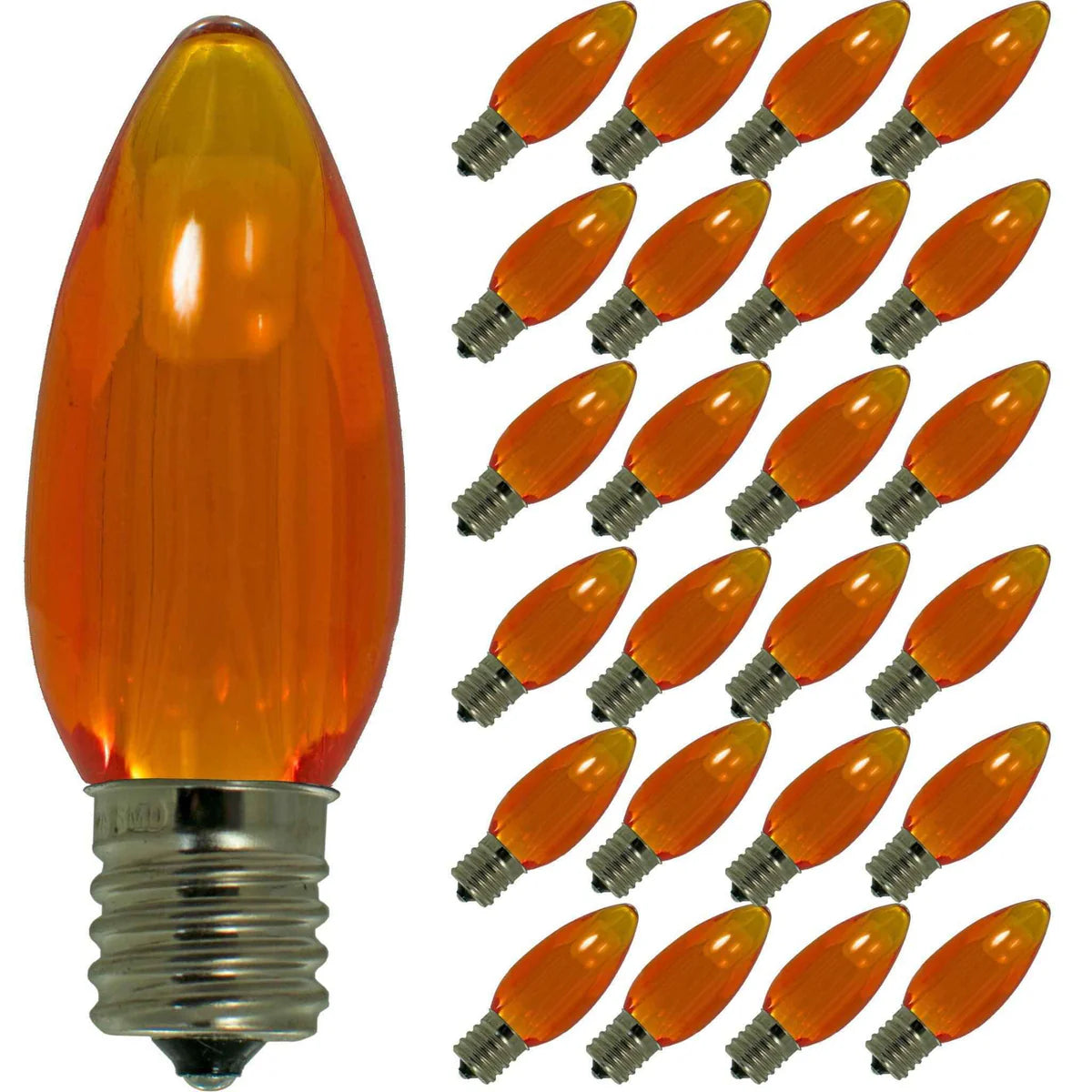 ORANGE LED LIGHT BULBS