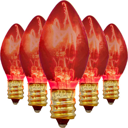 ORANGE LIGHT BULBS