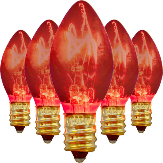 ORANGE LIGHT BULBS