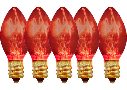 ORANGE MAGNETIC STRING LIGHTS
