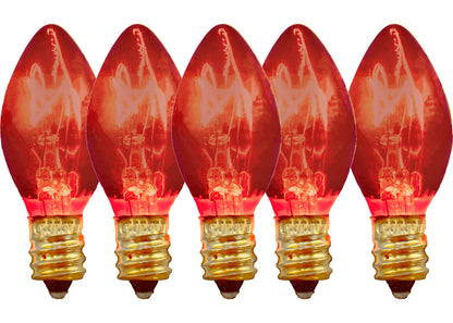 ORANGE OUTDOOR STRING LIGHTS