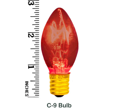 ORANGE OUTDOOR STRING LIGHTS