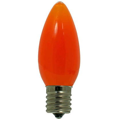 ORANGE SOLID LED LIGHT BULBS