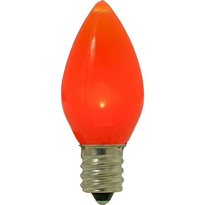 ORANGE SOLID LED LIGHT BULBS