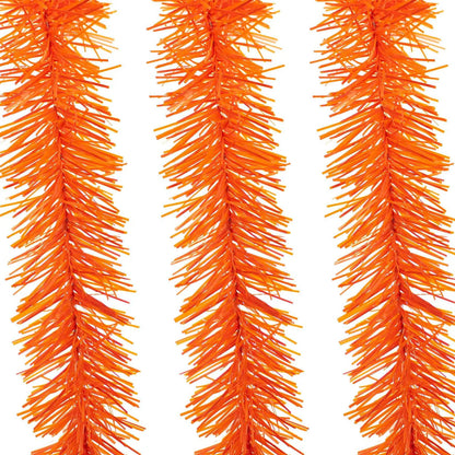 ORANGE TINSEL GARLAND