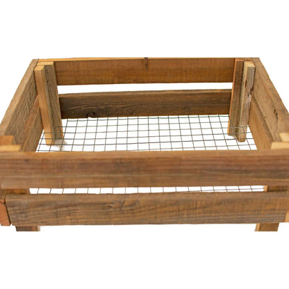 ORGANIC REDWOOD PLANTER CRATES