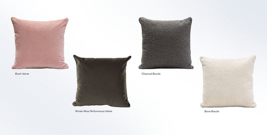 BOUCLE ACCENT PILLOWS