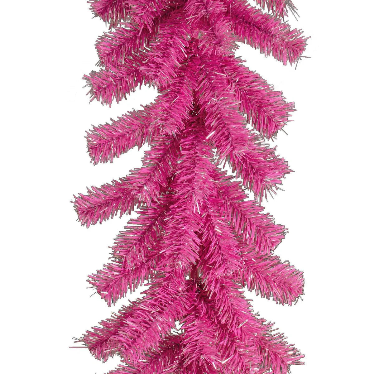 PINK AND SILVER CHRISTMAS GARLAND