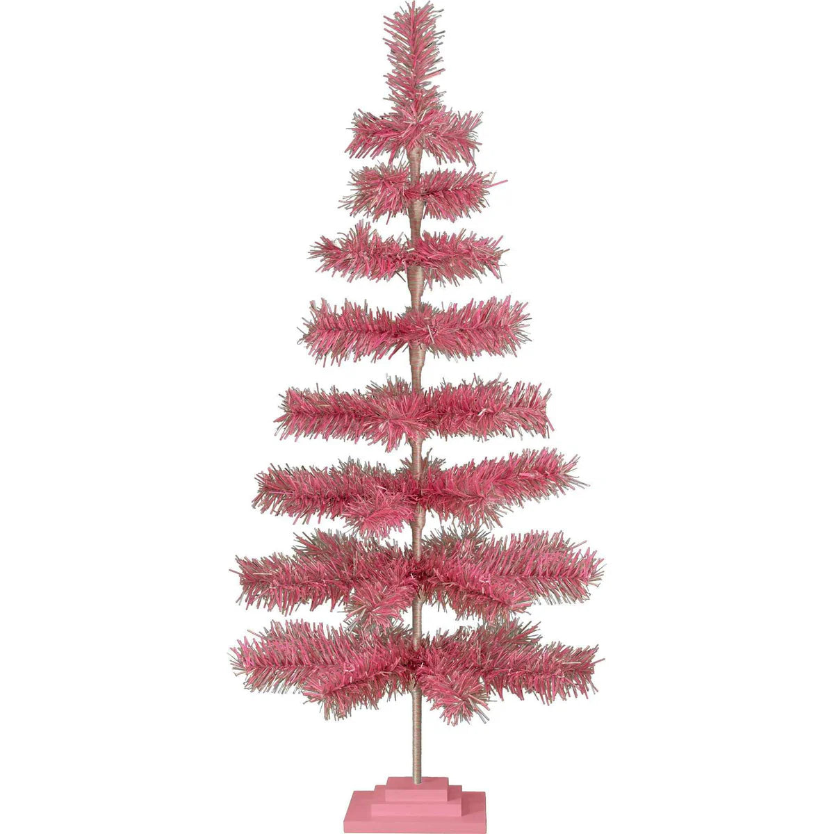 PINK & SILVER FIREWORK CHRISTMAS TREE