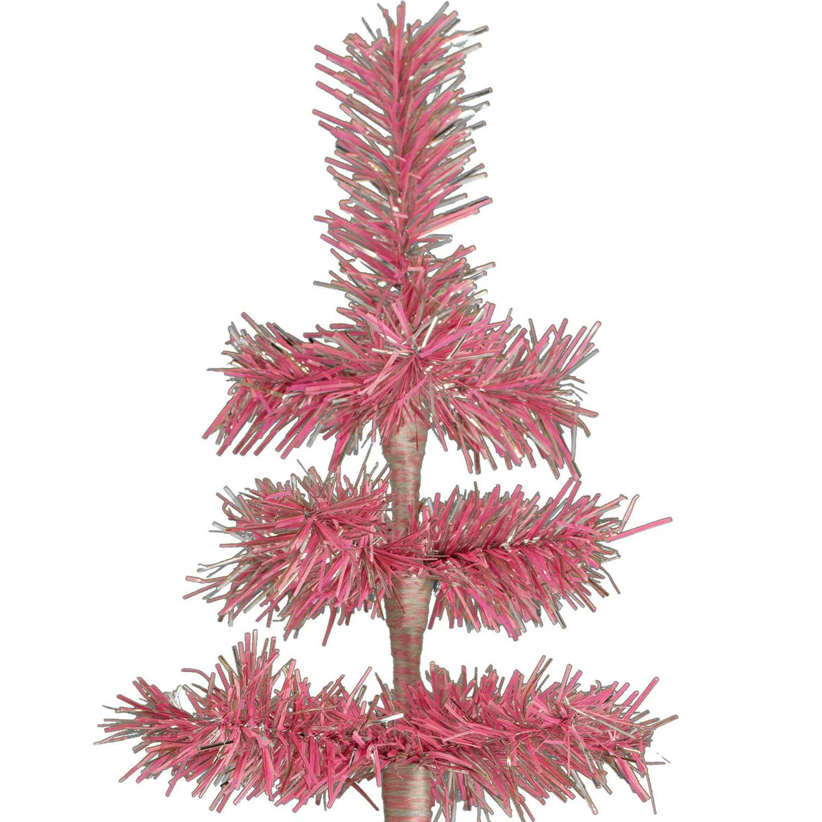 PINK & SILVER FIREWORK CHRISTMAS TREE