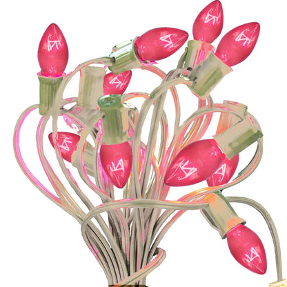 PINK LIGHT BULBS