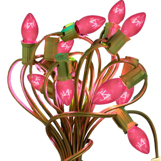 PINK MAGNETIC STRING LIGHTS