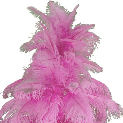 PINK OSTRICH FEATHER TREE