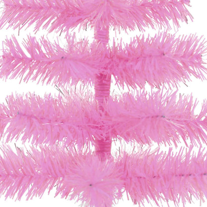 PINK TINSEL CHRISTMAS TREE