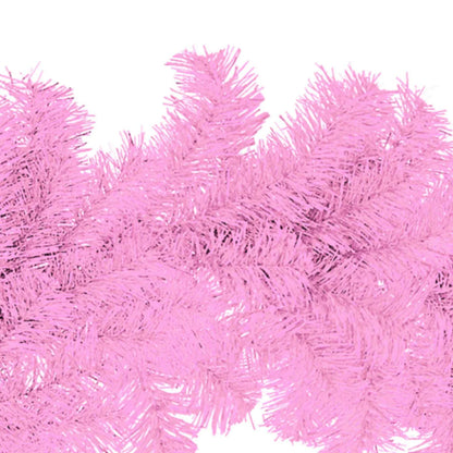 PINK TINSEL CHRISTMAS WREATHS