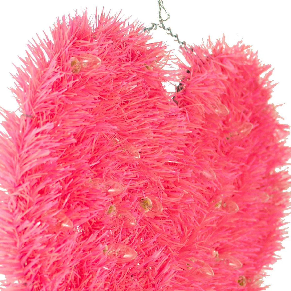 PRE-LIT VALENTINE'S DAY TINSEL HEARTS WITH LIGHTS