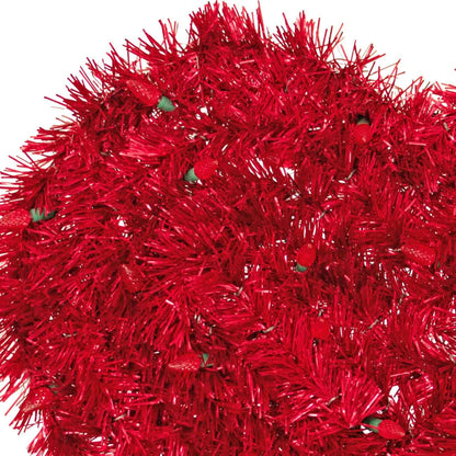PRE-LIT VALENTINE'S DAY TINSEL HEARTS WITH LIGHTS