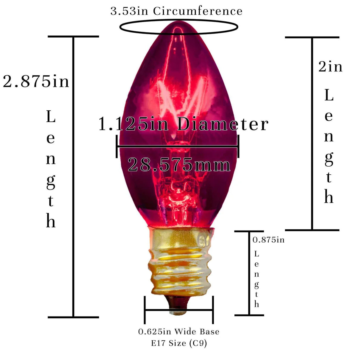PURPLE LIGHT BULBS